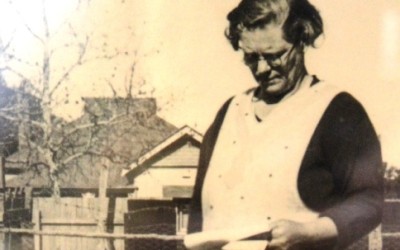 Sepia Saturday- Backyards and plagues