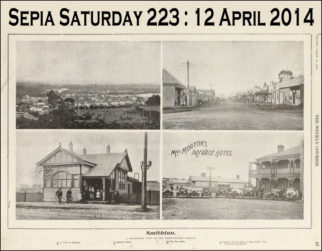 Sepia Saturday 223 12th April 2014