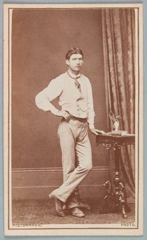 Steve Hart c1878 by Barnes, courtesy State Library of Victoria